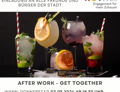 Einladung zum kommenden Aperitivo am 02.05.2024 am Rother Marktplatz